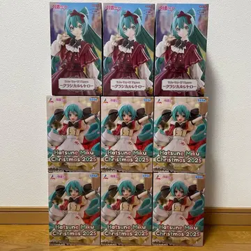 하츠네 미쿠 클래시컬 레트로 크리스마스 2025 피규어 9종 세트