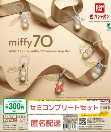 미피 70주년 기념일 메지루시 액세서리 세미 컴플리트 세트