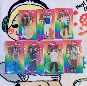 쟈니즈 WEST 미개봉 아크릴 스탠드 7개 세트