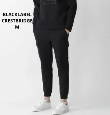 BLACKLABEL CRESTBRIDGE 트랙 카고 팬츠 블랙 M