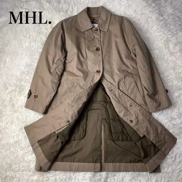 MHL. 다운 라이너부 스텐카라 코트 베이지 2way 사이즈0