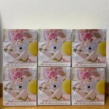 5등분의 신부 Desktop Cute 피규어 나카노 이치카 피규어 6개