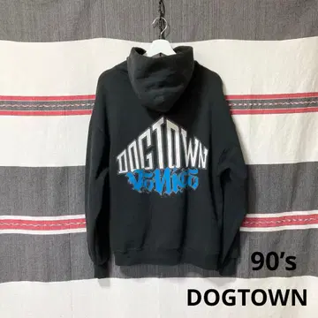 90s Made in Venice USA DOG TOWN 후디 L 초레어