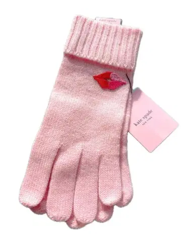 새상품 케이트 스페이드 장갑 그로브 핑크