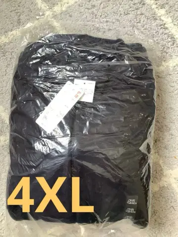 UNIQLO 플리스 풀 집업 자켓 4XL 네이비