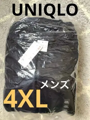 UNIQLO 플리스 풀 집업 자켓 4XL 네이비