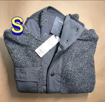 엔지니어드 가먼츠 보아 플리스 스냅 후드티 GU 그레이 S 사이즈