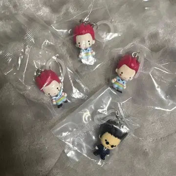 헌터헌터 메지루시 액세서리 히소카 레오리오 4개 세트