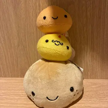 온천 만주 군 중화 만주 군 마스코트 봉제 인형 세트