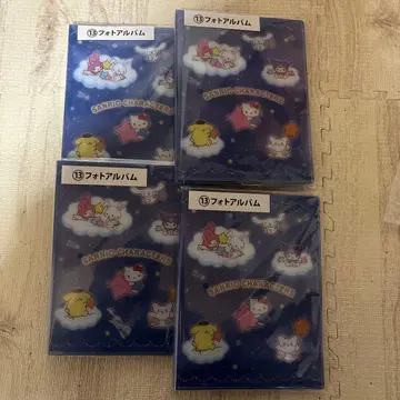 산리오 사진 앨범 4개 세트