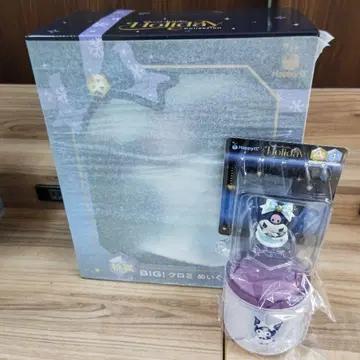 Happy복권 산리오 특별상 쿠로미 봉제 인형 피규어 캐니스터