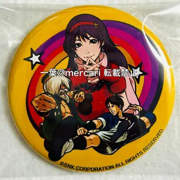 KOF 마이 아테나 시이 켄수 진 겐사이 캔뱃지 더 킹 오브 파이터즈