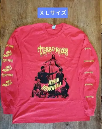 TERROR RIZER WORLD DOWNFALL 롱 슬리브 T셔츠