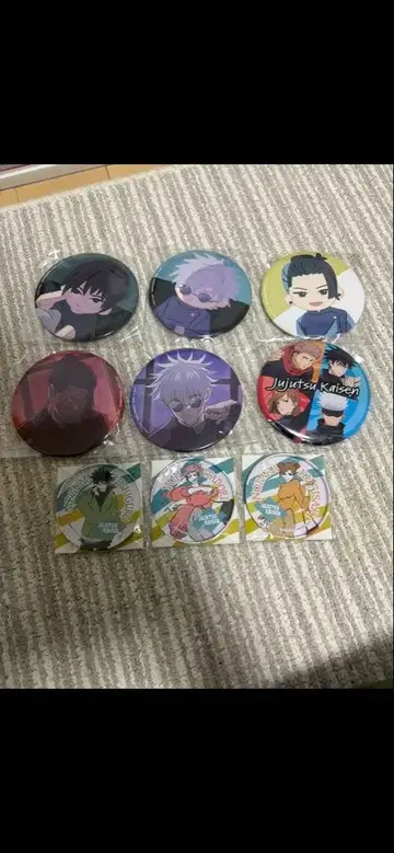 제일복권 주술회전 아크릴 스탠드 캔뱃지 묶음 판매