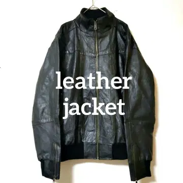 가죽 자켓 천연 가죽 짧은 기장 가죽 블루종