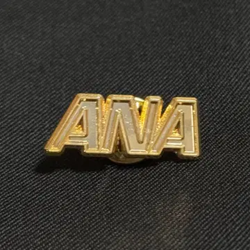 ANA 전일본공수 핀 배지 골드 골드 컬러 새상품