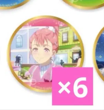 KING OF PRISM 킹프리 사이온지 레오 캔뱃지 프리즘 액트