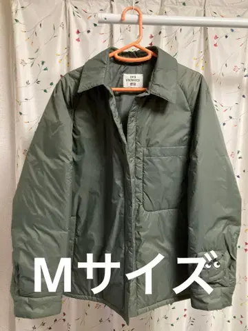 유니클로 퍼프 테크 셔츠 자켓 M 사이즈