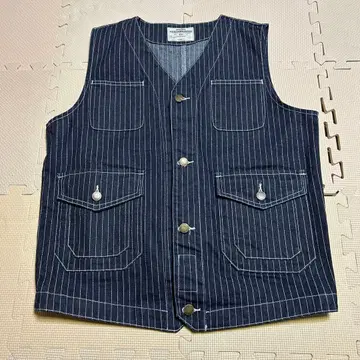 워배시 데님 아메카지 XL 베스트 밀리터리 스트라이프 세일