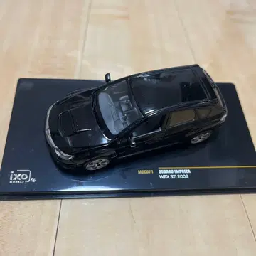 SUBARU IMPREZA WRX STI 2008 블랙 미니카