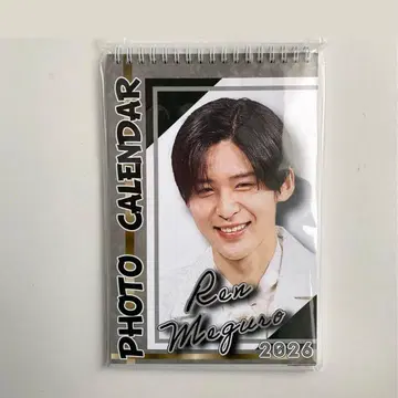 새상품 SnowMan 메구로 렌 2026 탁상 달력 포토 달력 메메