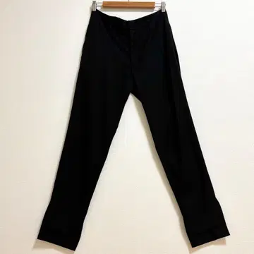 SHINYA KOZUKA 슬릿 트라우저 블랙 M 사이즈