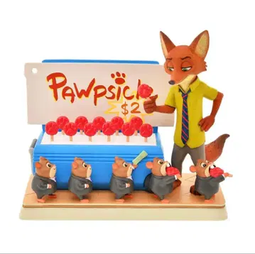 새상품 디즈니 스토어 주토피아 피규어