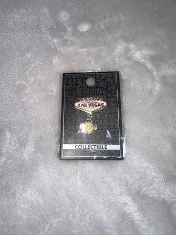 라스베가스 로고 핀 배지 새상품