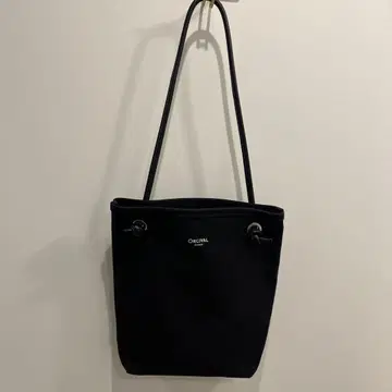 새상품급 ORCIVAL 블랙 토트백 블랙