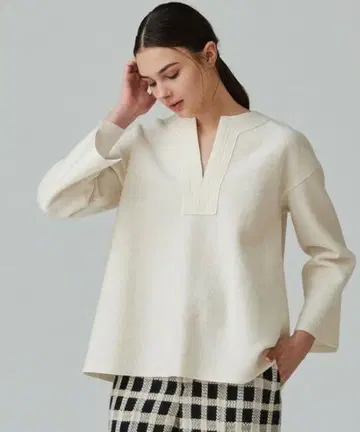 TOMORROWLAND 링 니트 키넥 풀오버