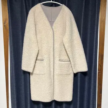 프릭스스토어 무스탕 보아 2way 코트