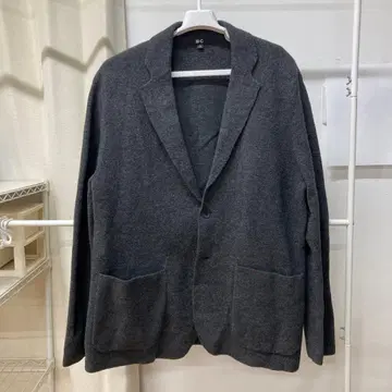 UNIQLO C 니트 자켓 XL size 그레이