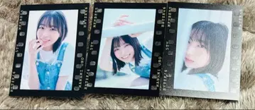 히나타자카46 오노 마나미 포카포카 사진관 스티커 3종 컴프