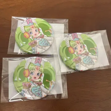 [프리파라] 마루쿠지 마칭 코디 스에요시 캔뱃지 파루루 3종 세트