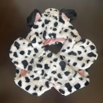 디즈니 101마리 달마시안 팬캡 머플러