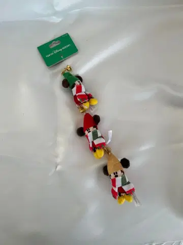 택 포함 새상품 디즈니 리조트 2022 릴린린 미키 참 크리스마스