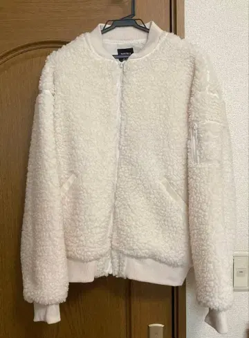 여성용 보아 아우터 DOUBLE FLAGS 보아 블루종