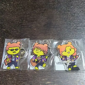 THE ALFEE 전 치치부 버전 포테곰 키링 3종 세트