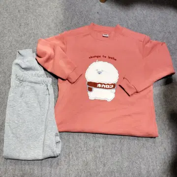 새상품 오분구상토잇쇼 호카론 M 사이즈 핑크 룸웨어