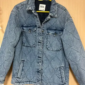 ZARA 데님 퀼팅 자켓 S 사이즈