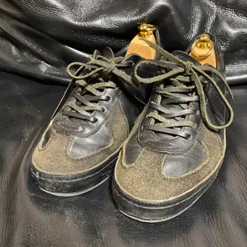 가죽 스웨이드 캐주얼 스니커즈