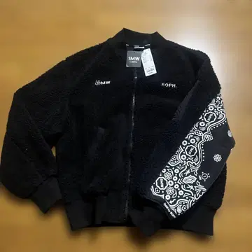 SOPH x GU 플리스 MA-1 블루종 반다나 1MW by SOPH S