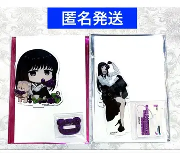 SAKAMOTODAYS 파보테리아 아크릴 스탠드 대불 2점 세트