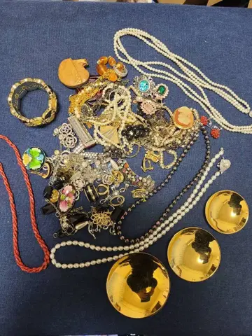 액세서리 주얼리 세트 실버 골드 컬러 펄 목걸이