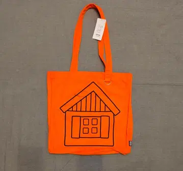 하우텐보스 한정판 미피 오우치 토트백 나인체 오렌지