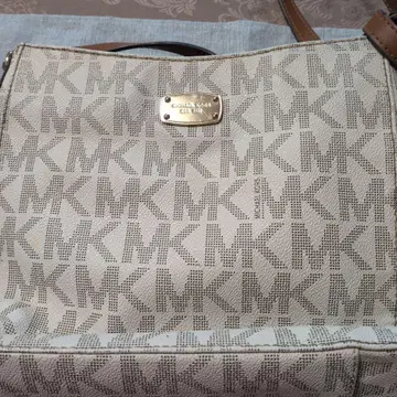 MICHAEL KORS 숄더백 베이지 M로고