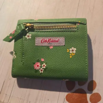 Cath Kidston 꽃무늬 접이식 지갑 그린
