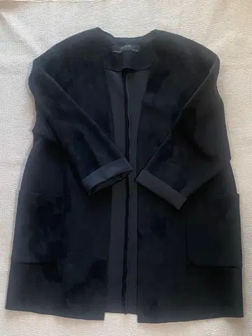 ZARA BASIC 블랙 노카라 자켓