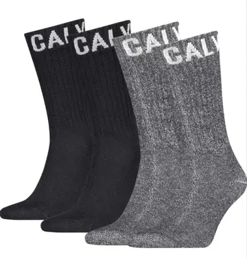 Calvin Klein 삭스 2족 세트 남성용 ( 25-28cm )