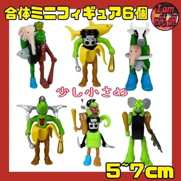 이탈리안 레인 로트 피규어 합체 미니 사이즈 6체 세트